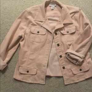Millennial Pink Corduroy Jacket